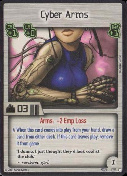Cyber Arms Card