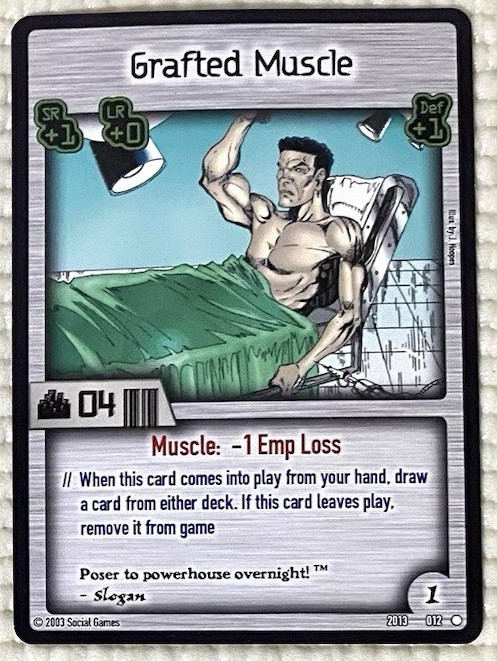 Grafted Muscle Card