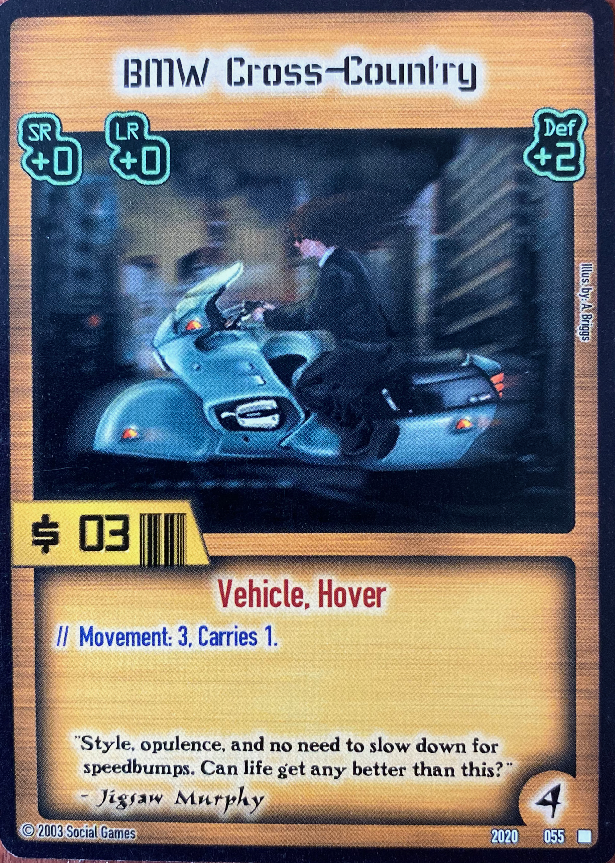 BMW Cross-Country Card