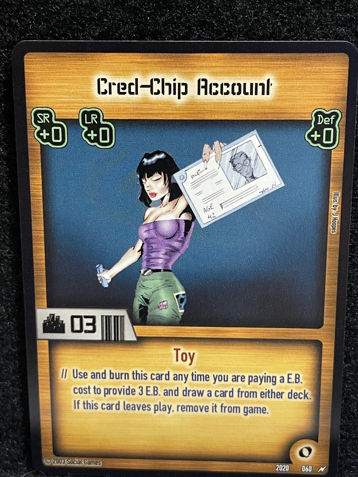 Cred Chip Account Card