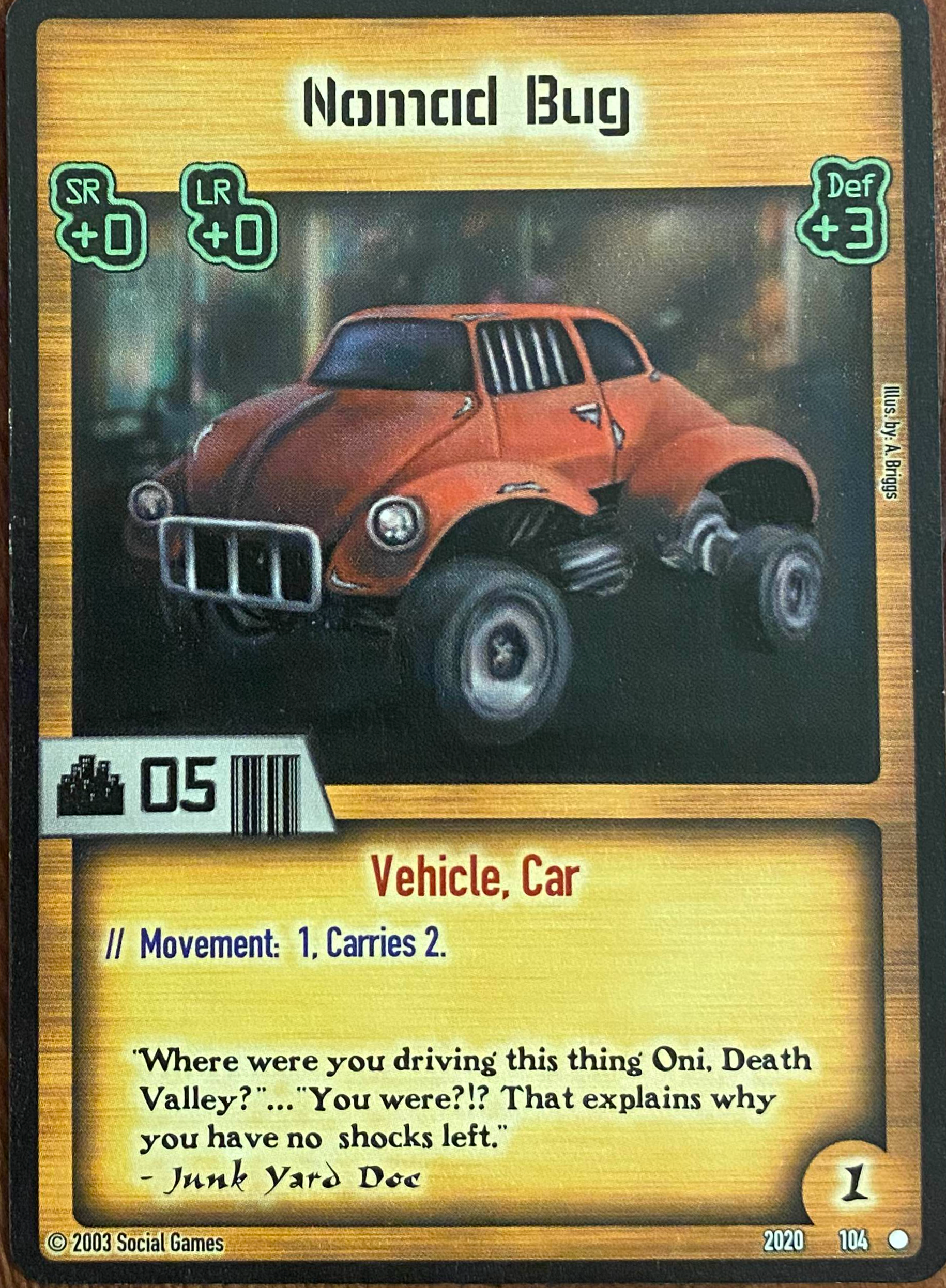 Nomad Bug Card