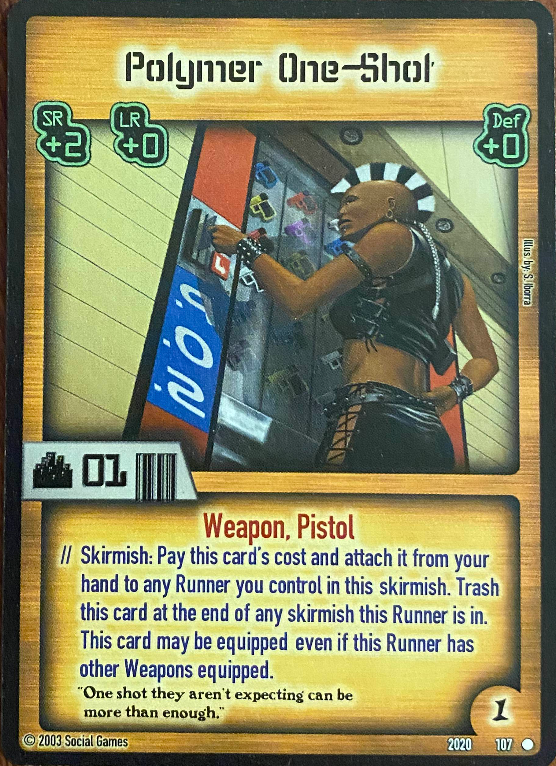 Polymer One-Shot Card