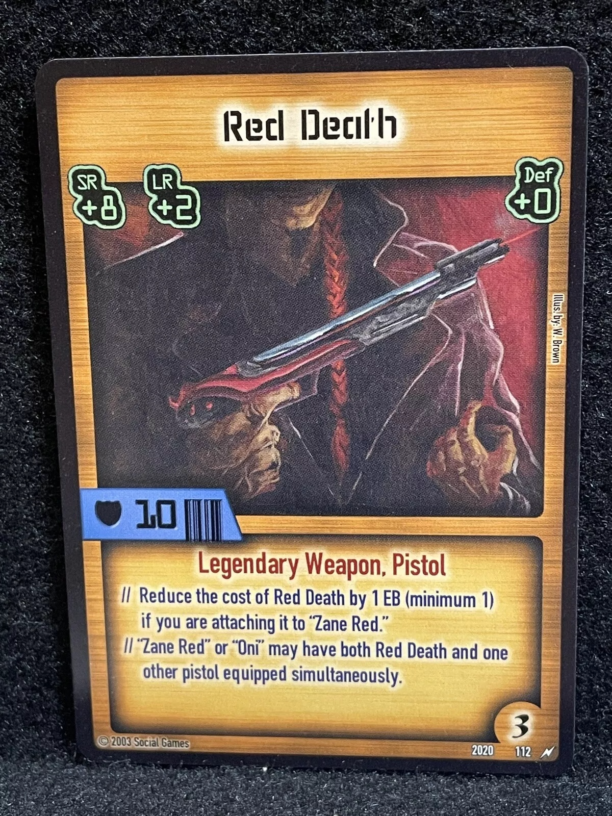 Red Death Card