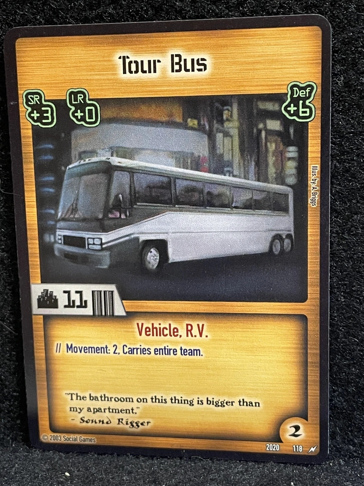 Tour Bus Card