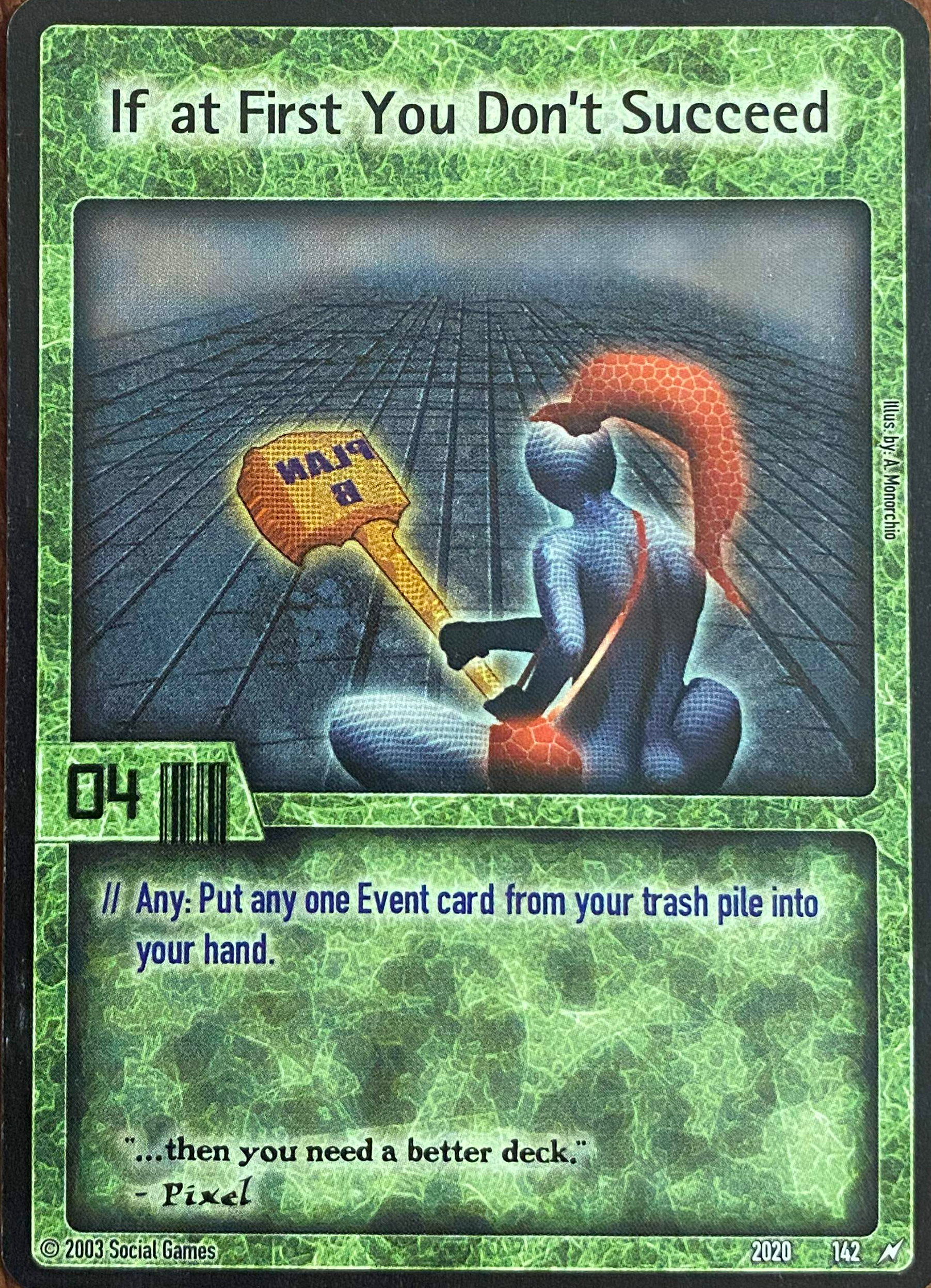 If at First You Don't Suceed Card