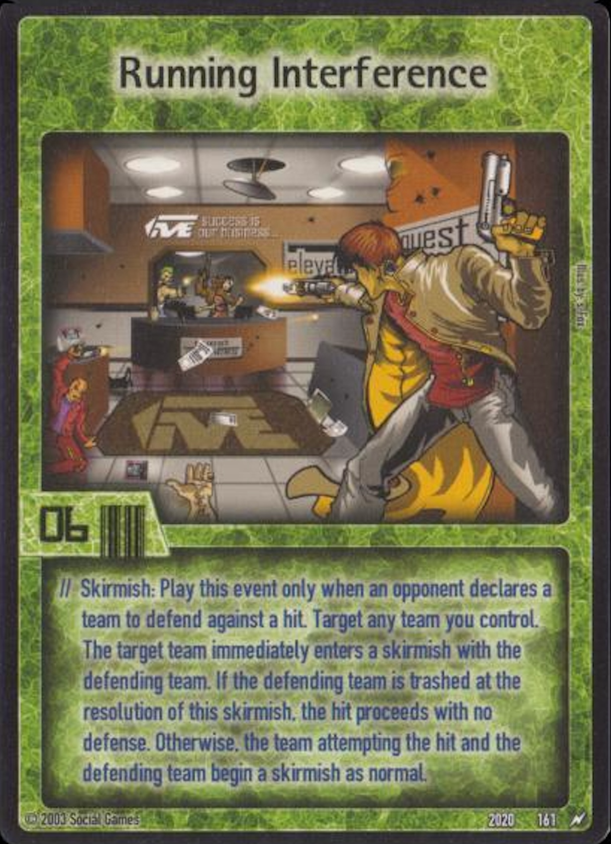 Running Interference Card