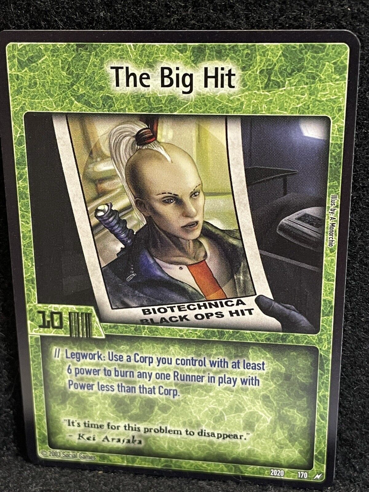 The Big Hit Card