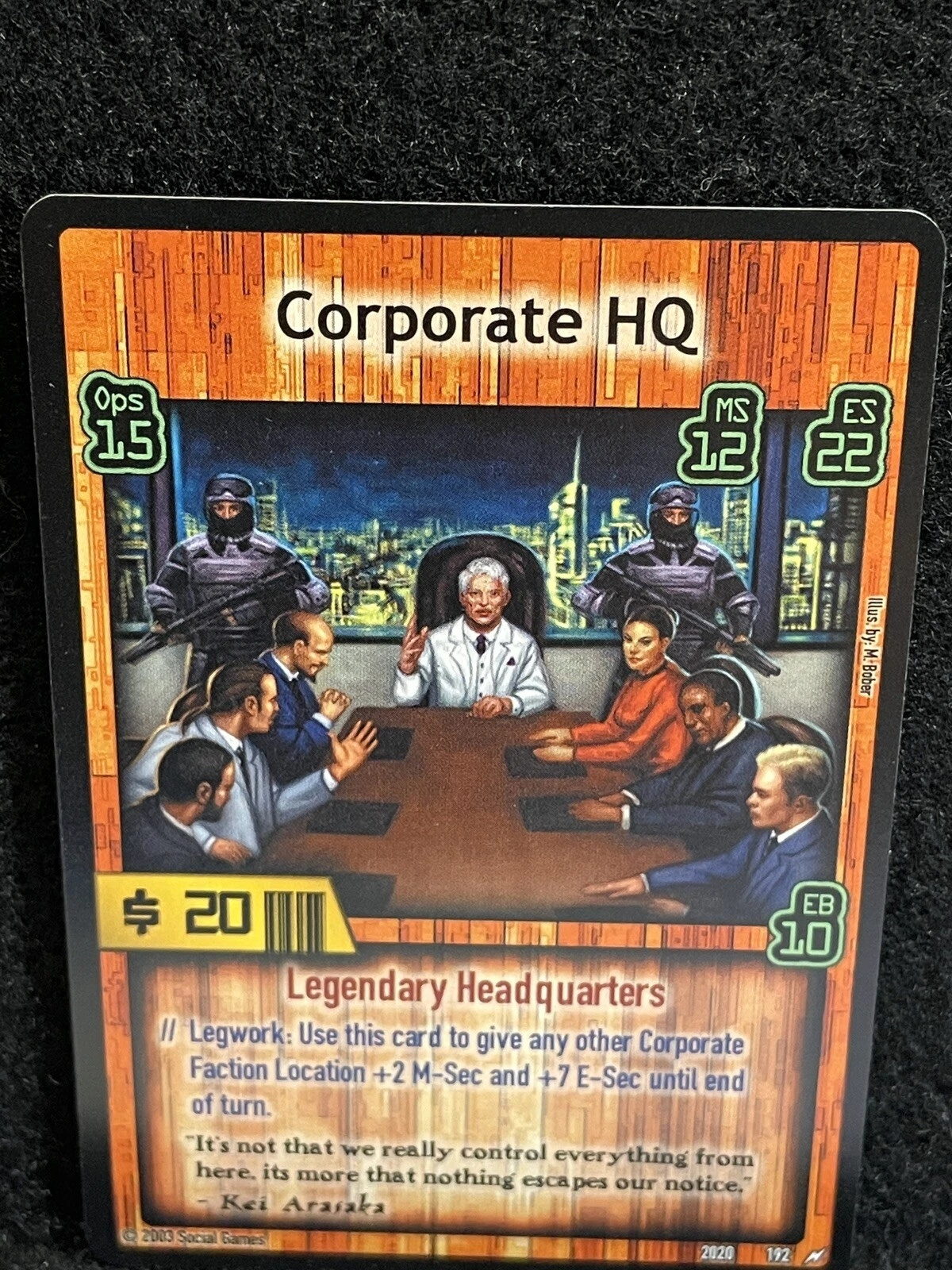 Corporate HQ Card