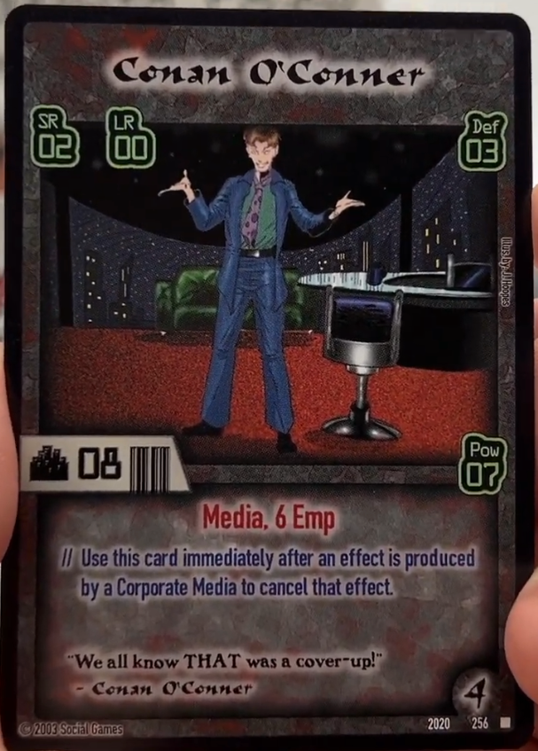 Conan O'Conner Card