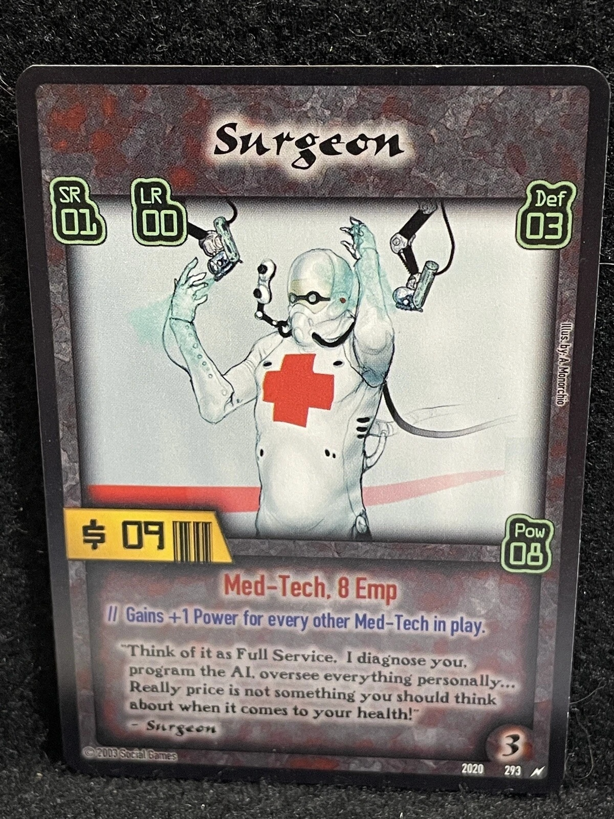Surgeon Card
