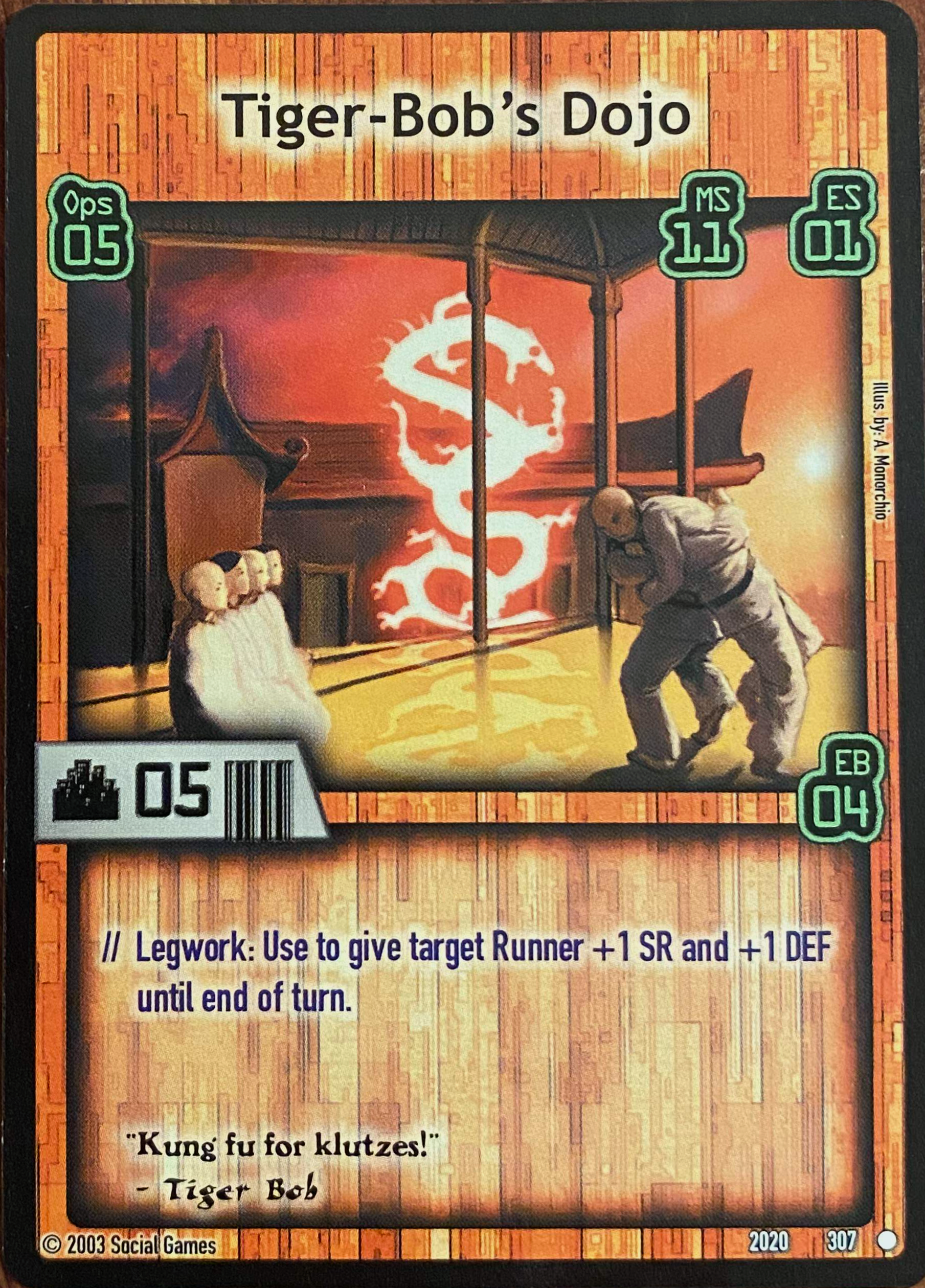 Tiger-Bob's Dojo Card