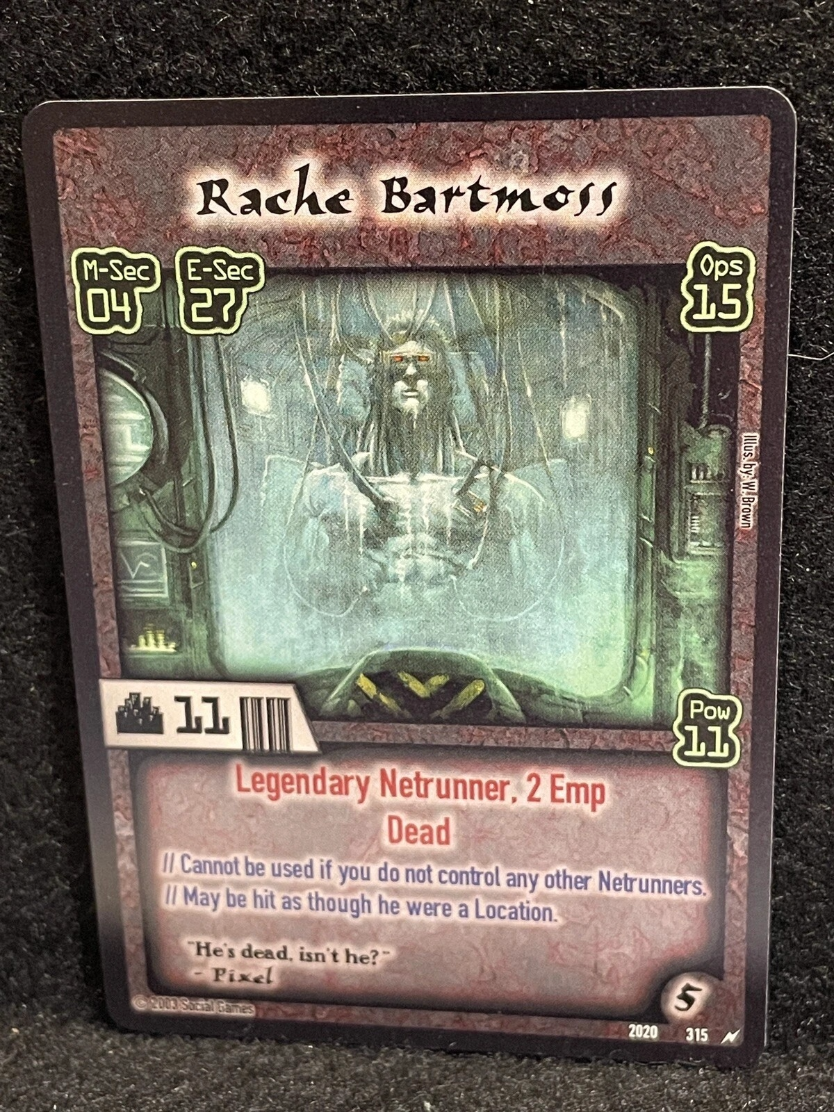 Rache Bartmoss Card