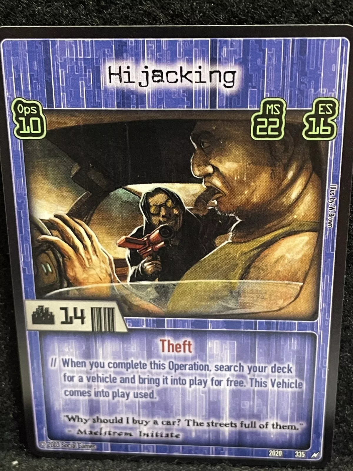 Hijacking Card