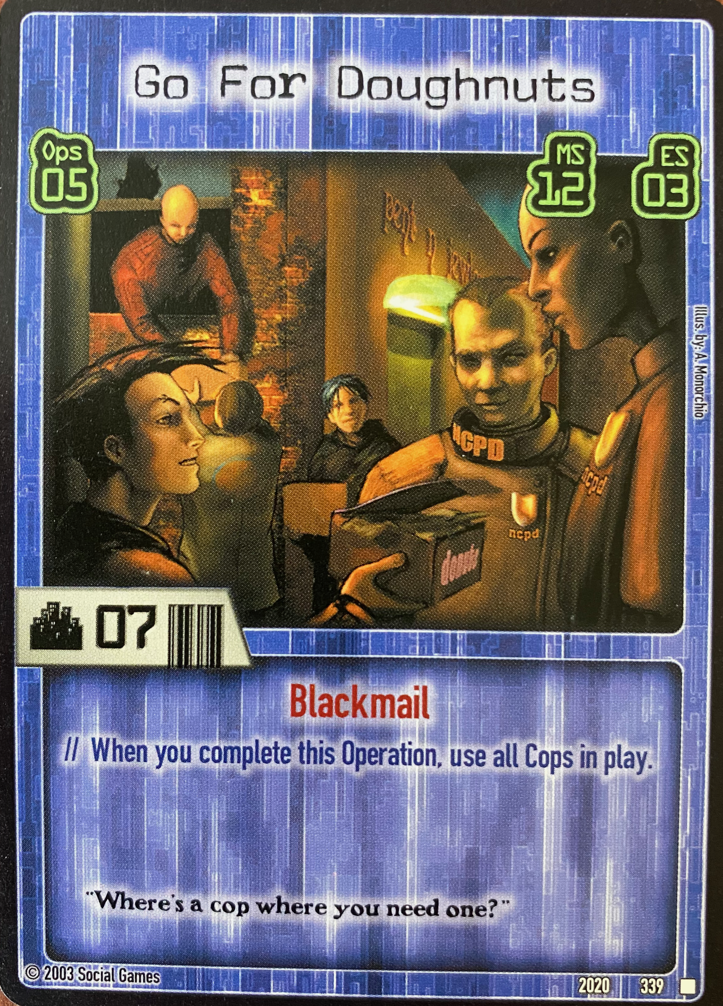 Go for Doughnuts Card