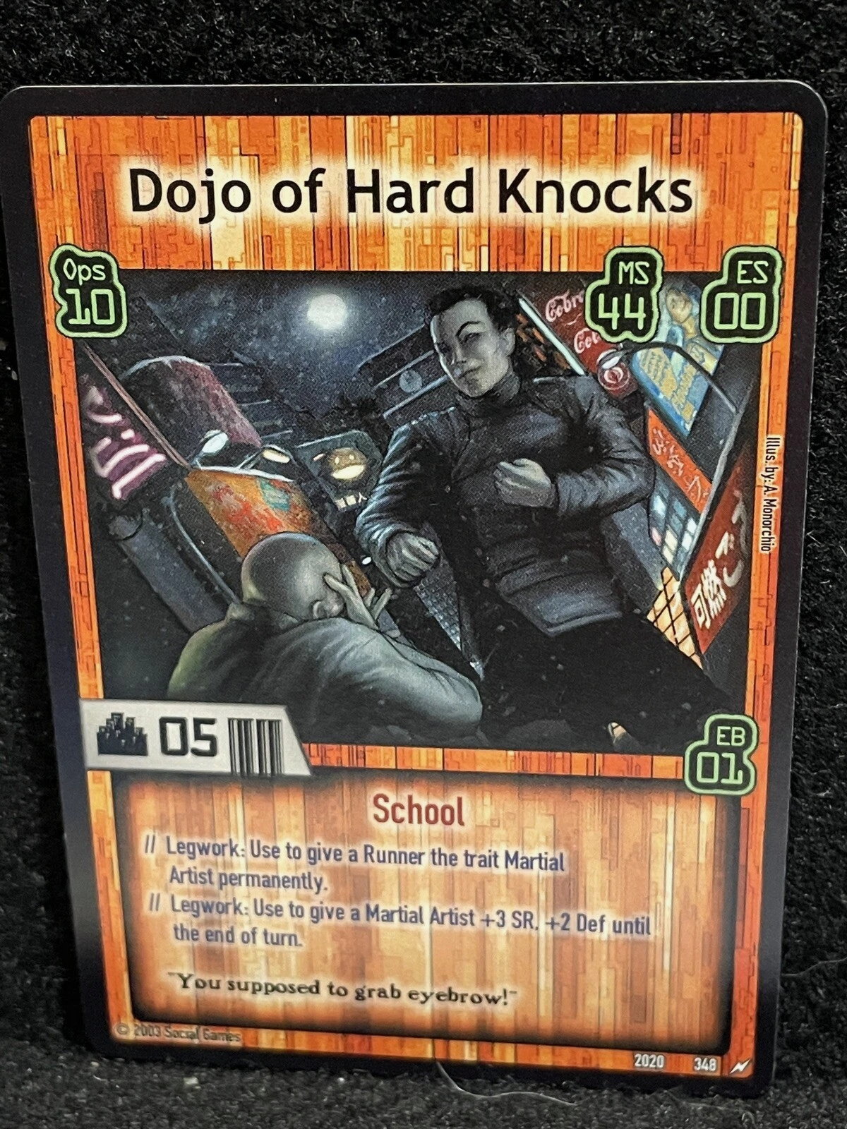 Dojo of Hard Knocks Card
