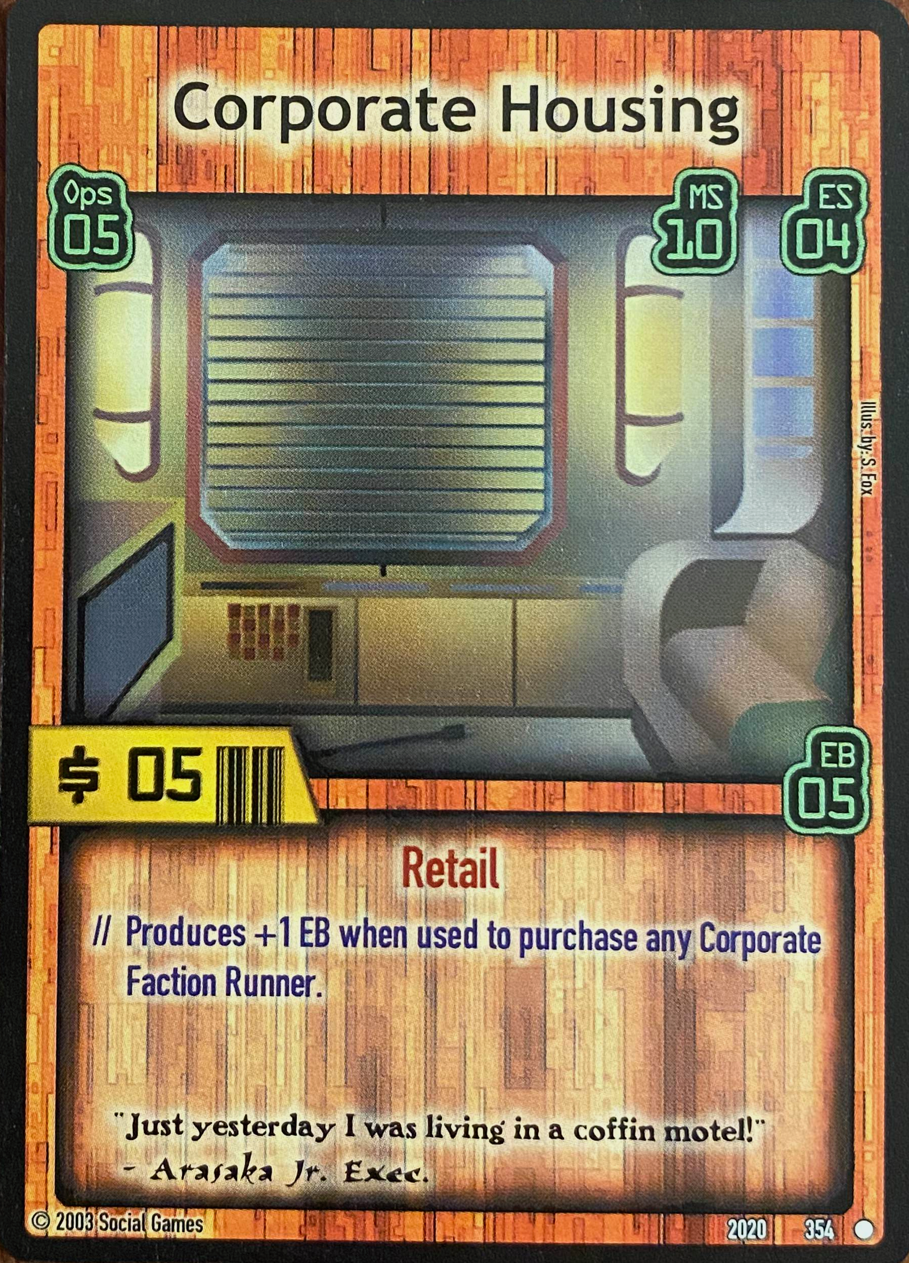 Corporate Housing Card