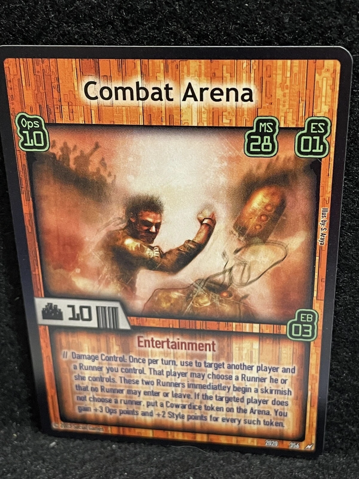 Combat Arena Card