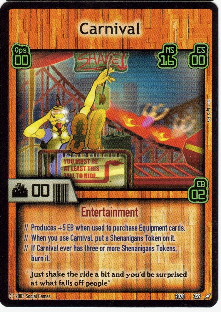 Carnival Card