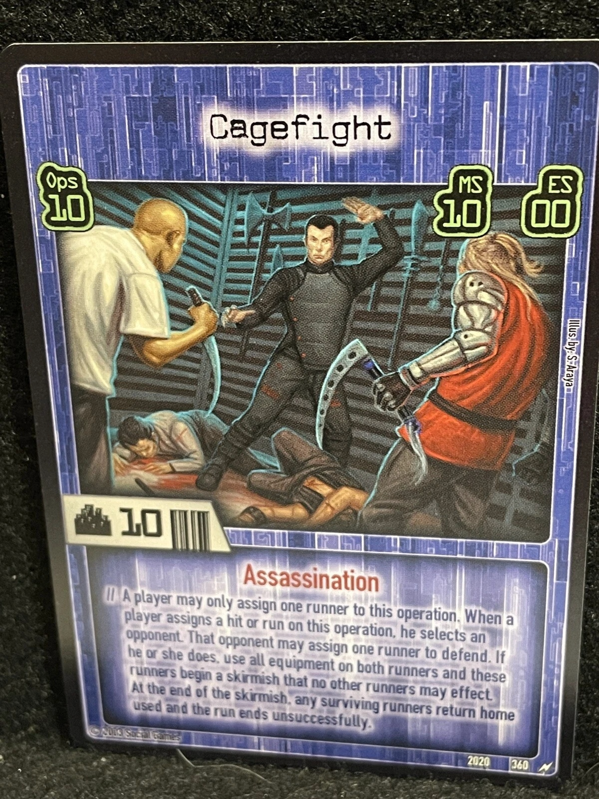 Cagefight Card